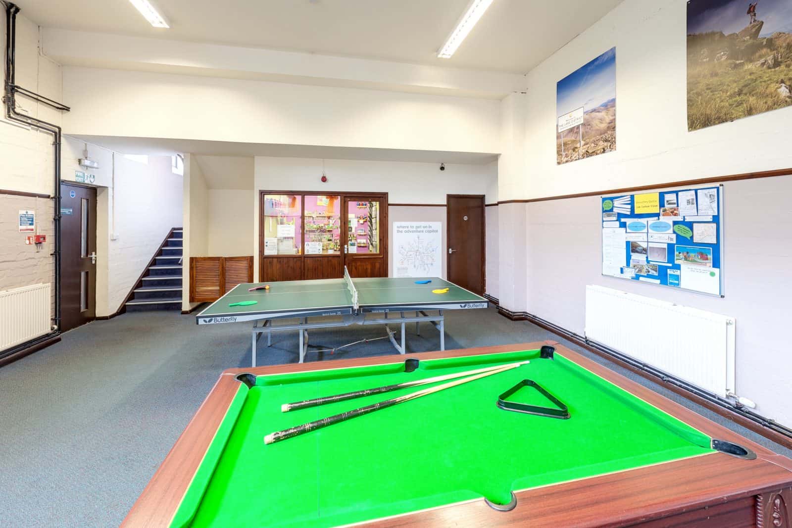 Blencathra's games room