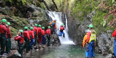 Adventures in the Lake district - ghyll scrabmbling river adventures