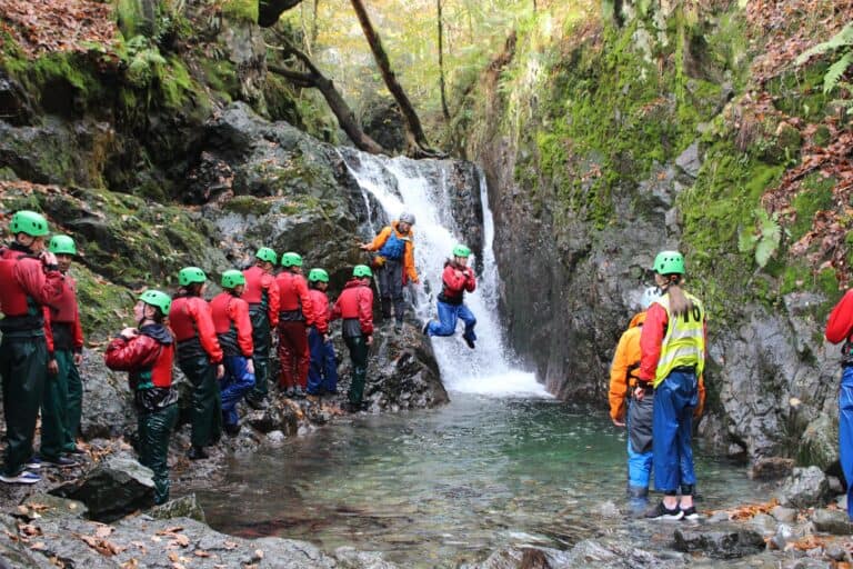 Adventures in the Lake district - ghyll scrabmbling river adventures