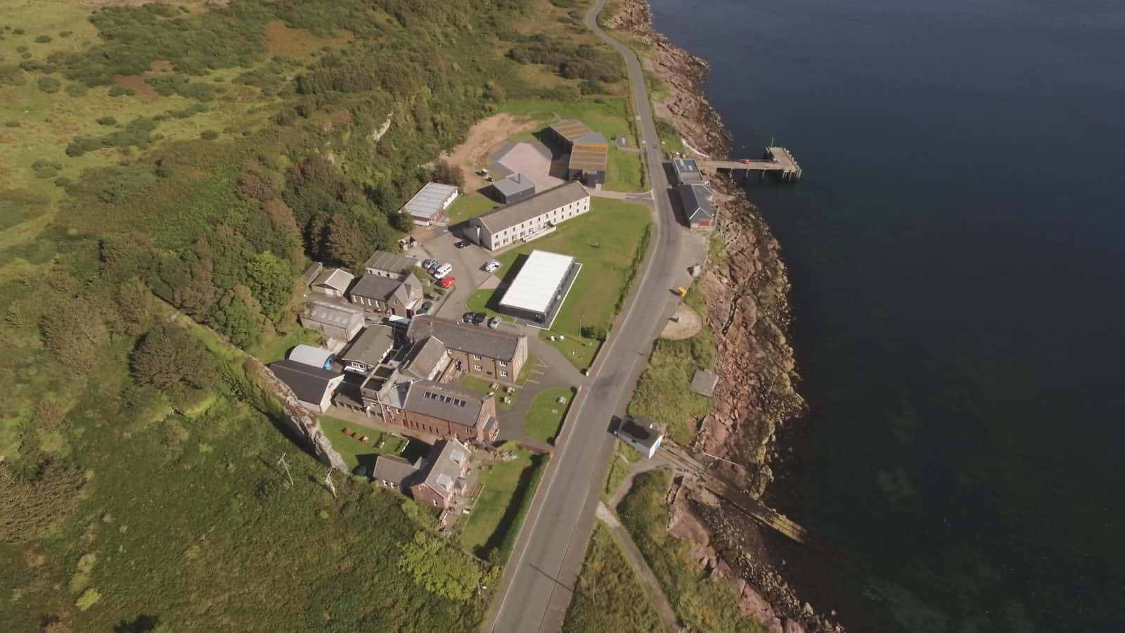 Millport from the air