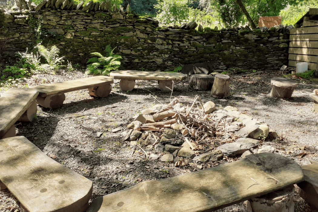 Campfire at FSC Rhyd-y-creuau