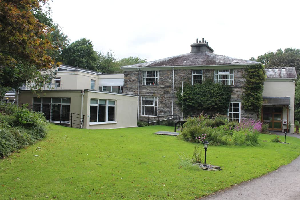 Entrance at FSC Rhyd-y-creuau