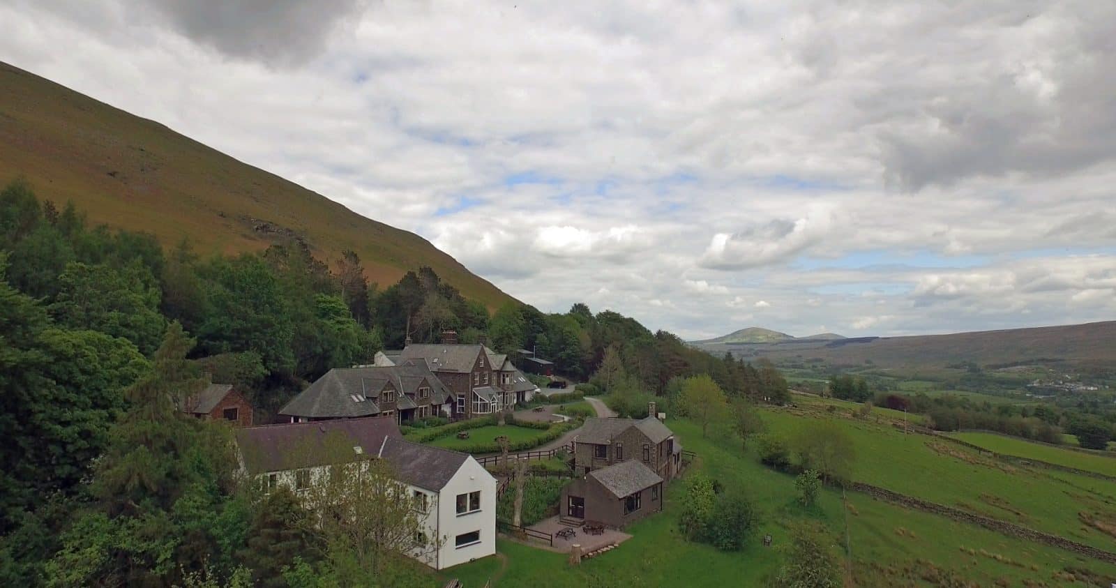 Blencathra from the air