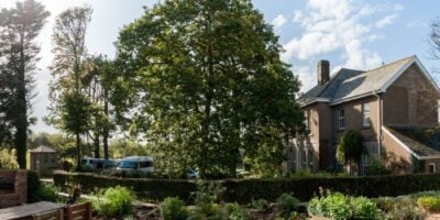 slapton centre exterior and garden