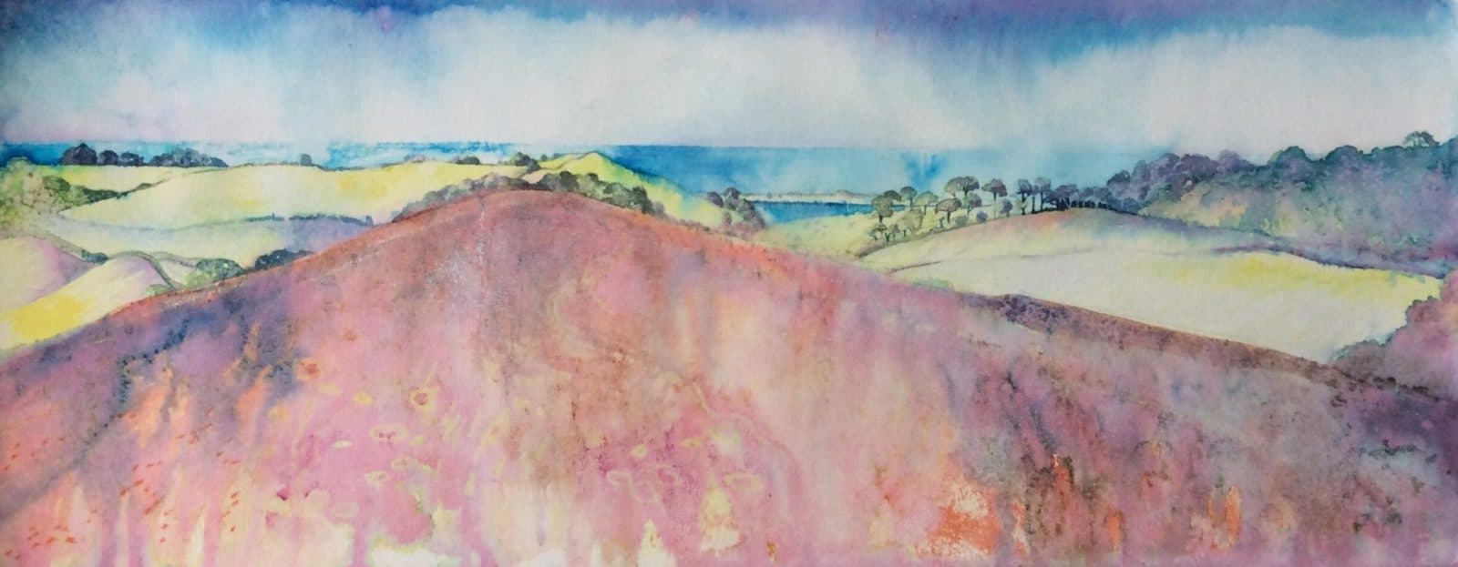 Watercolour painting by Hilary Gibson