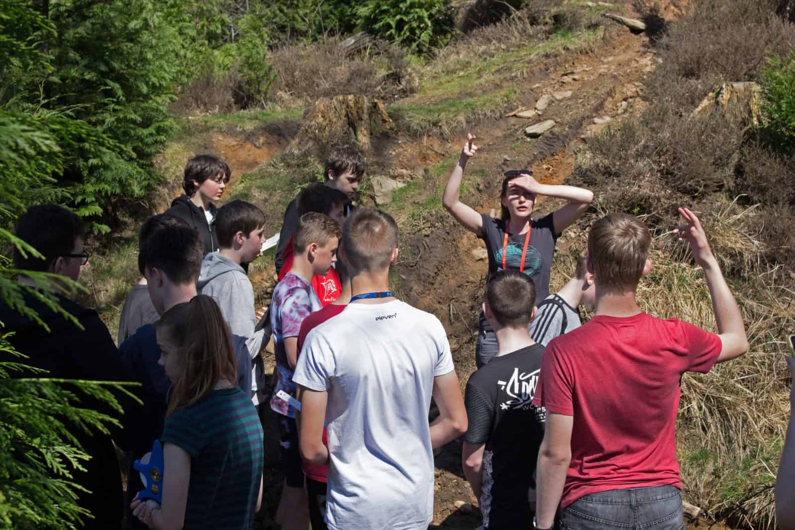 Tutor teaching Geography at Margam