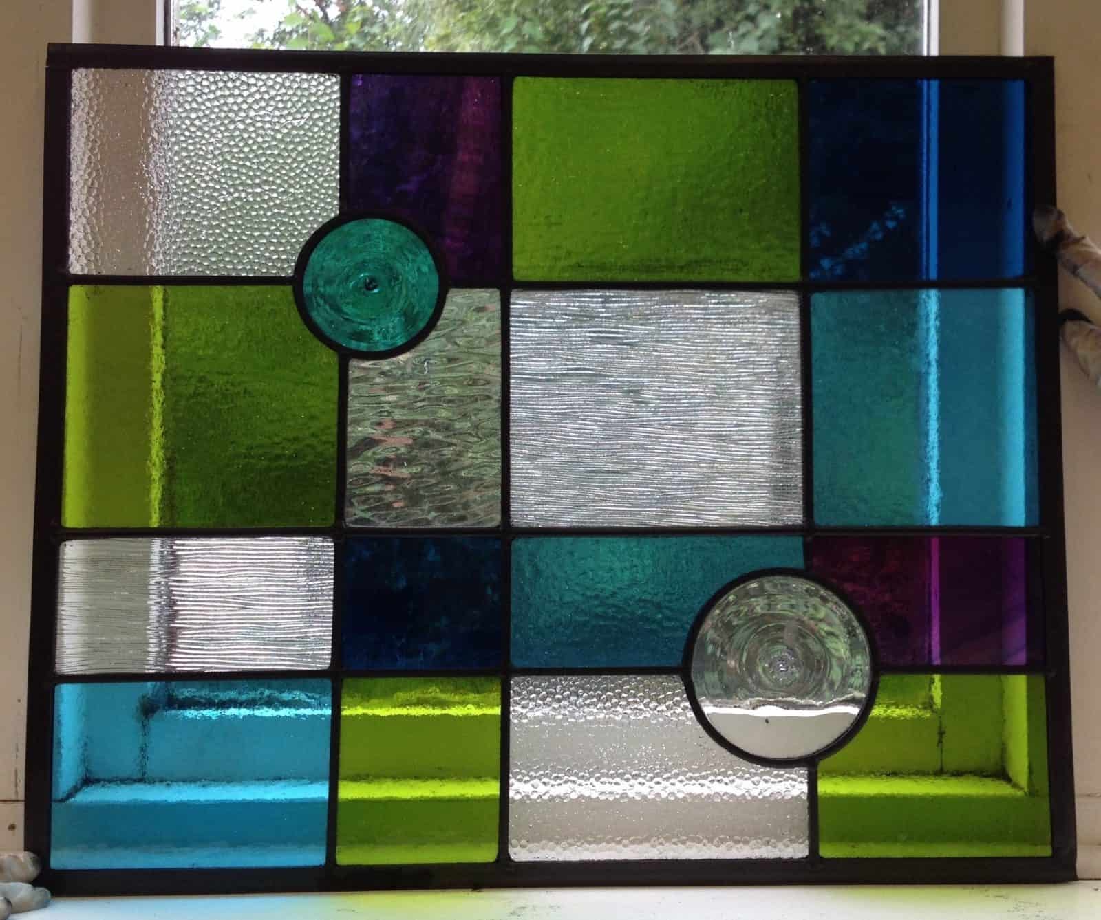 stained glass panel