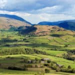View across the Lake District from FSC Blencathra