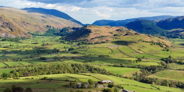 View across the Lake District from FSC Blencathra