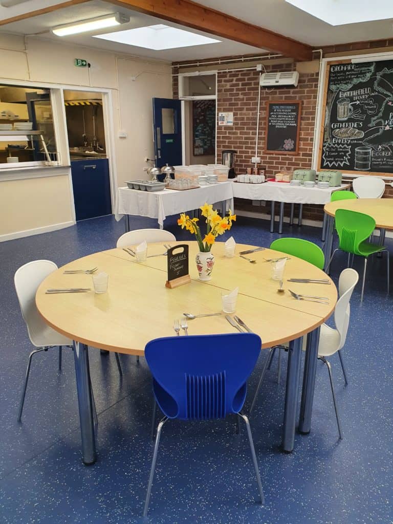 Canteen at FSC Preston Montford