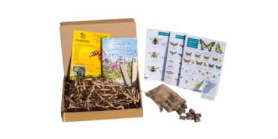 Image of the contents inside an FSC Pollinator Pack
