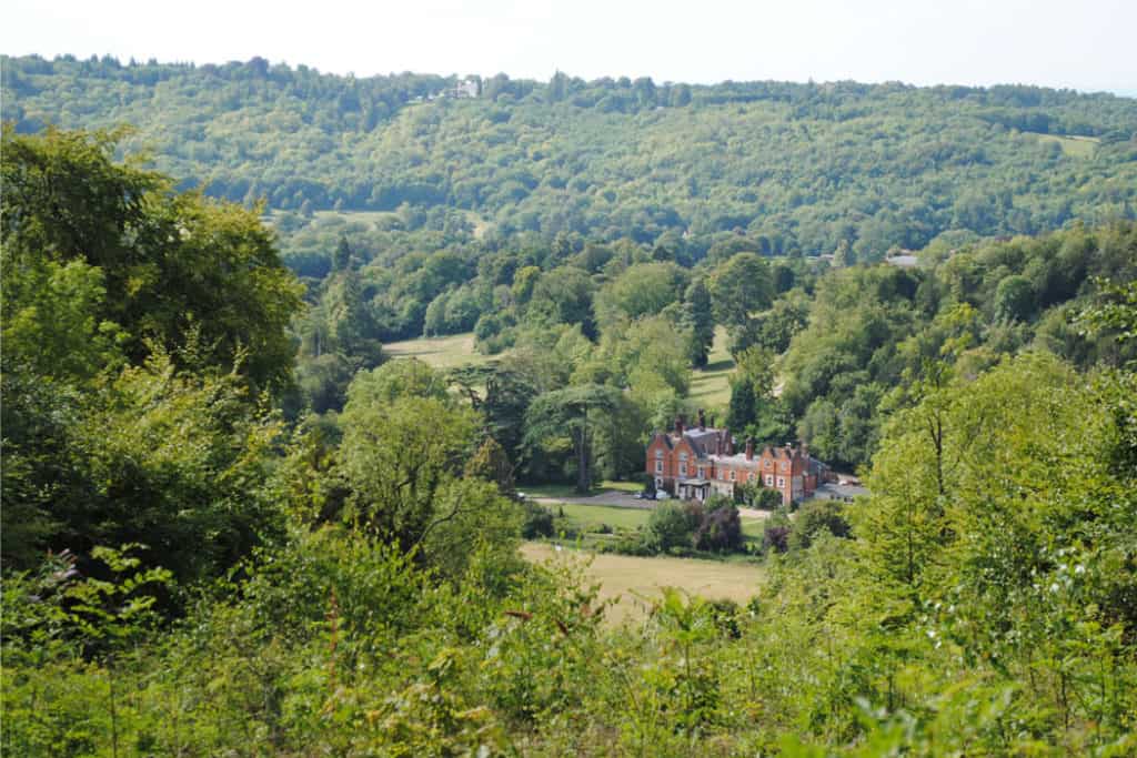 Juniper Hall in the grounds