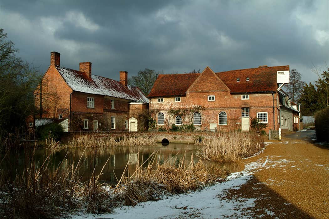 Flatford Mill Moody Skies