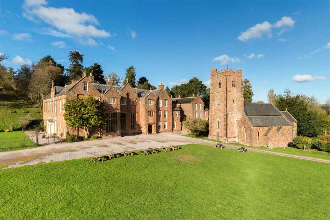 Nettlecombe Court in the sun