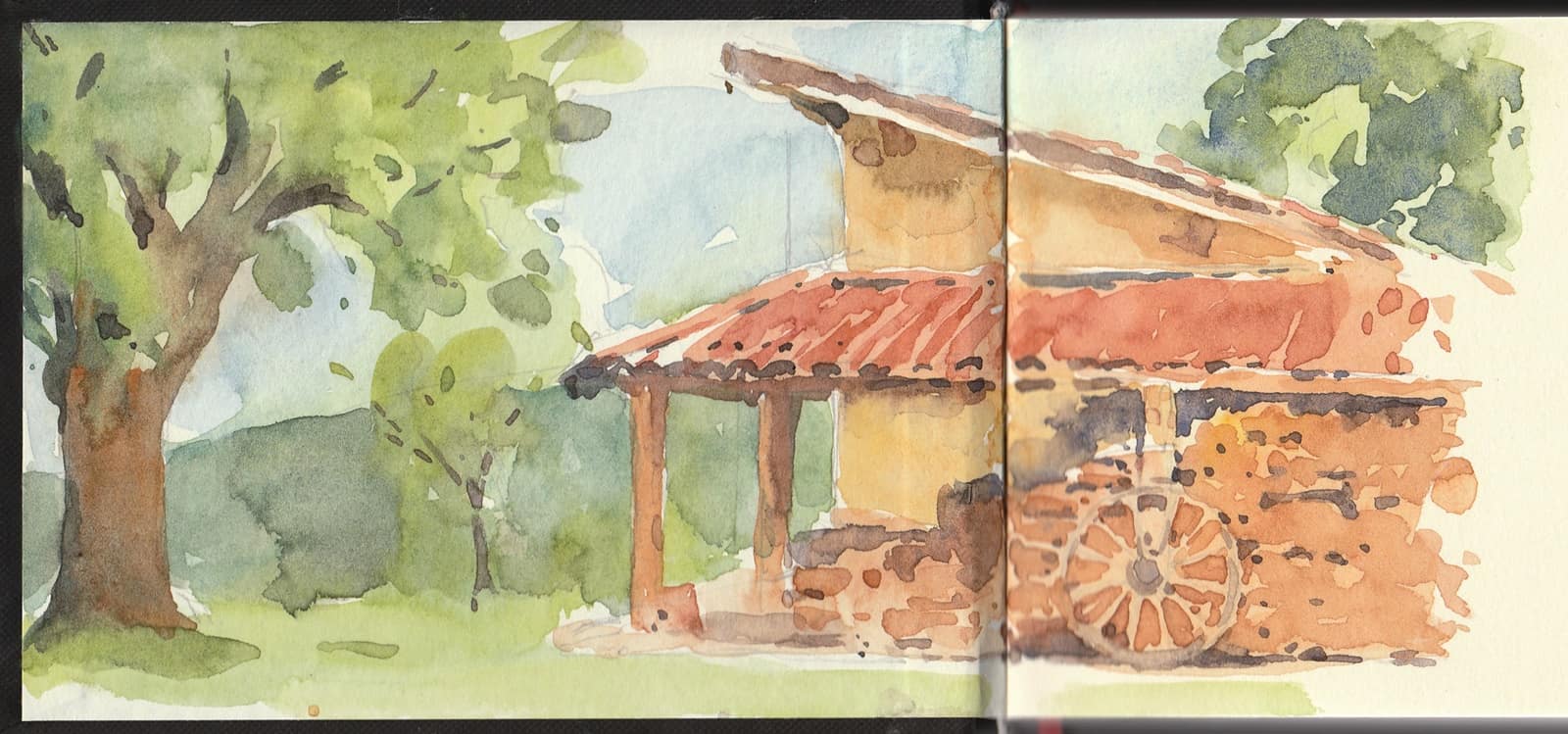 Watercolour Sketchbook by David Webb