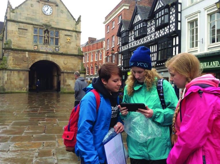urban geography fieldwork group