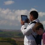 boy with ipad