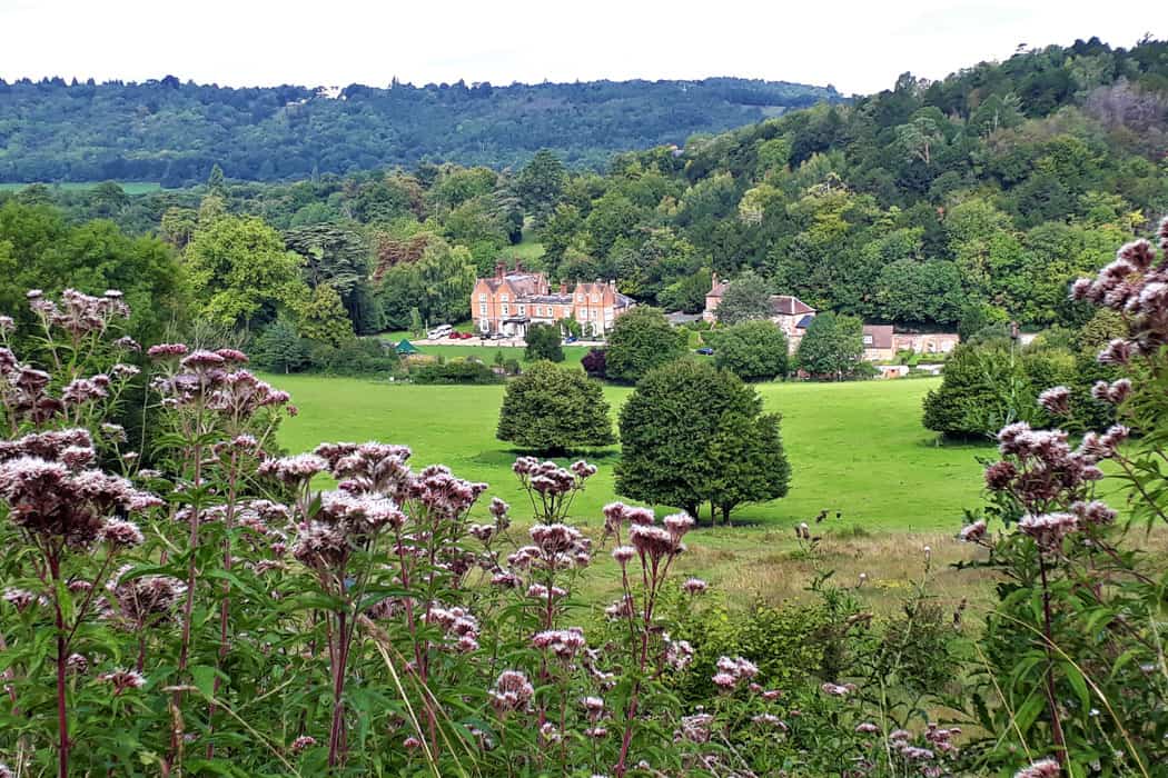 FSC Juniper Hall in the distance