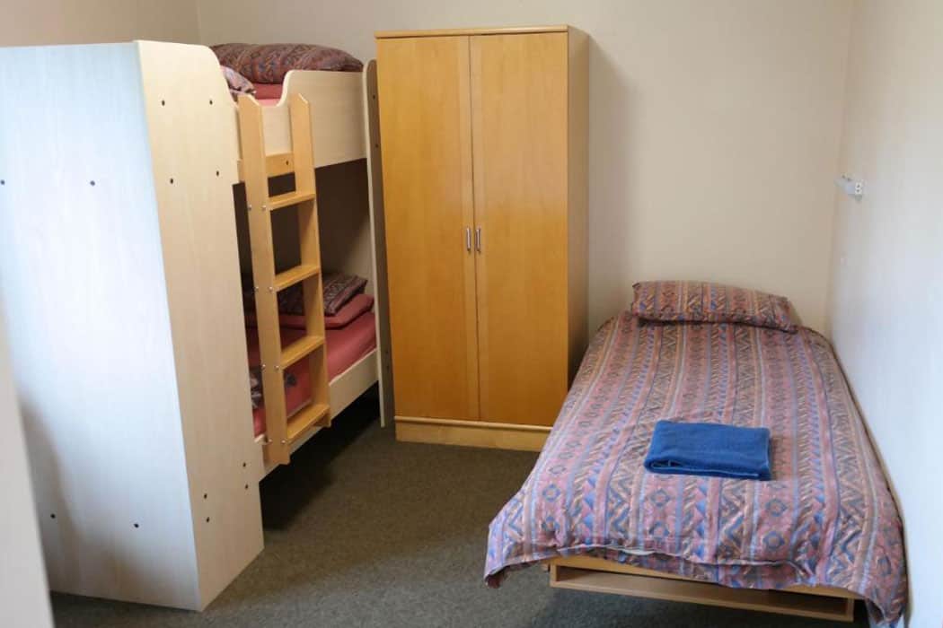 A bedroom at FSC Preston Montford