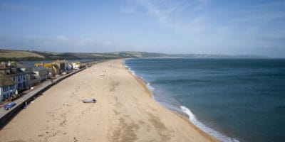 the beach at slapton