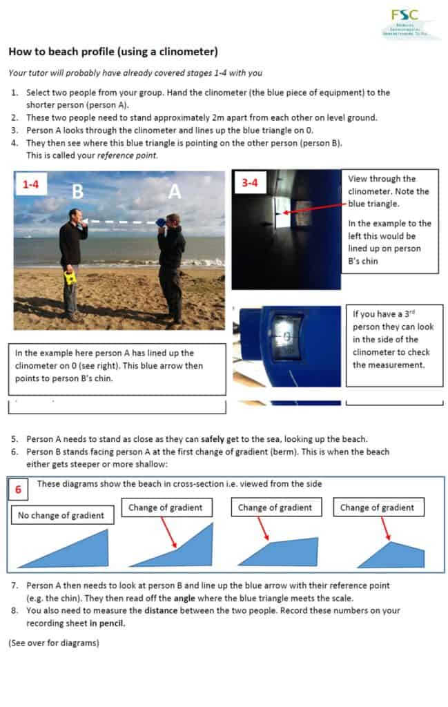 how to beach profile