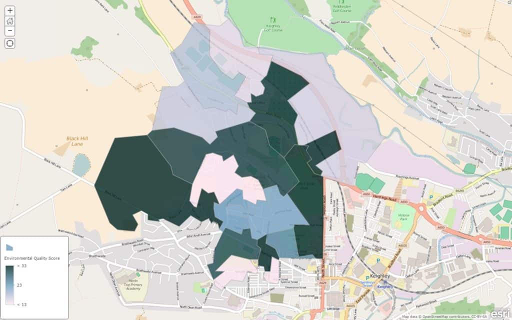 chloropleth map