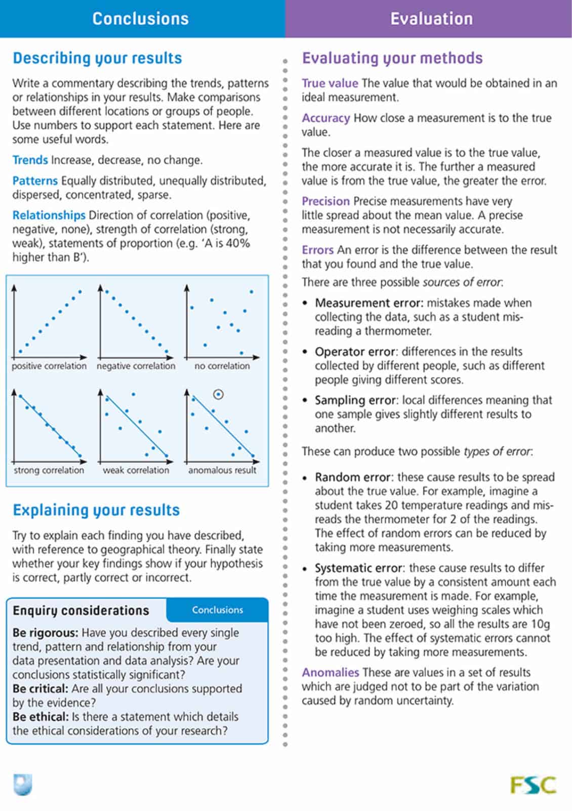 geographical investigations