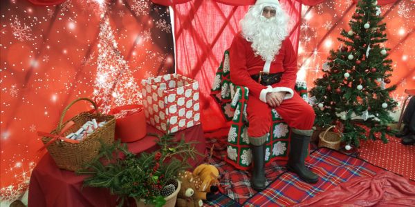 santas winter woodland