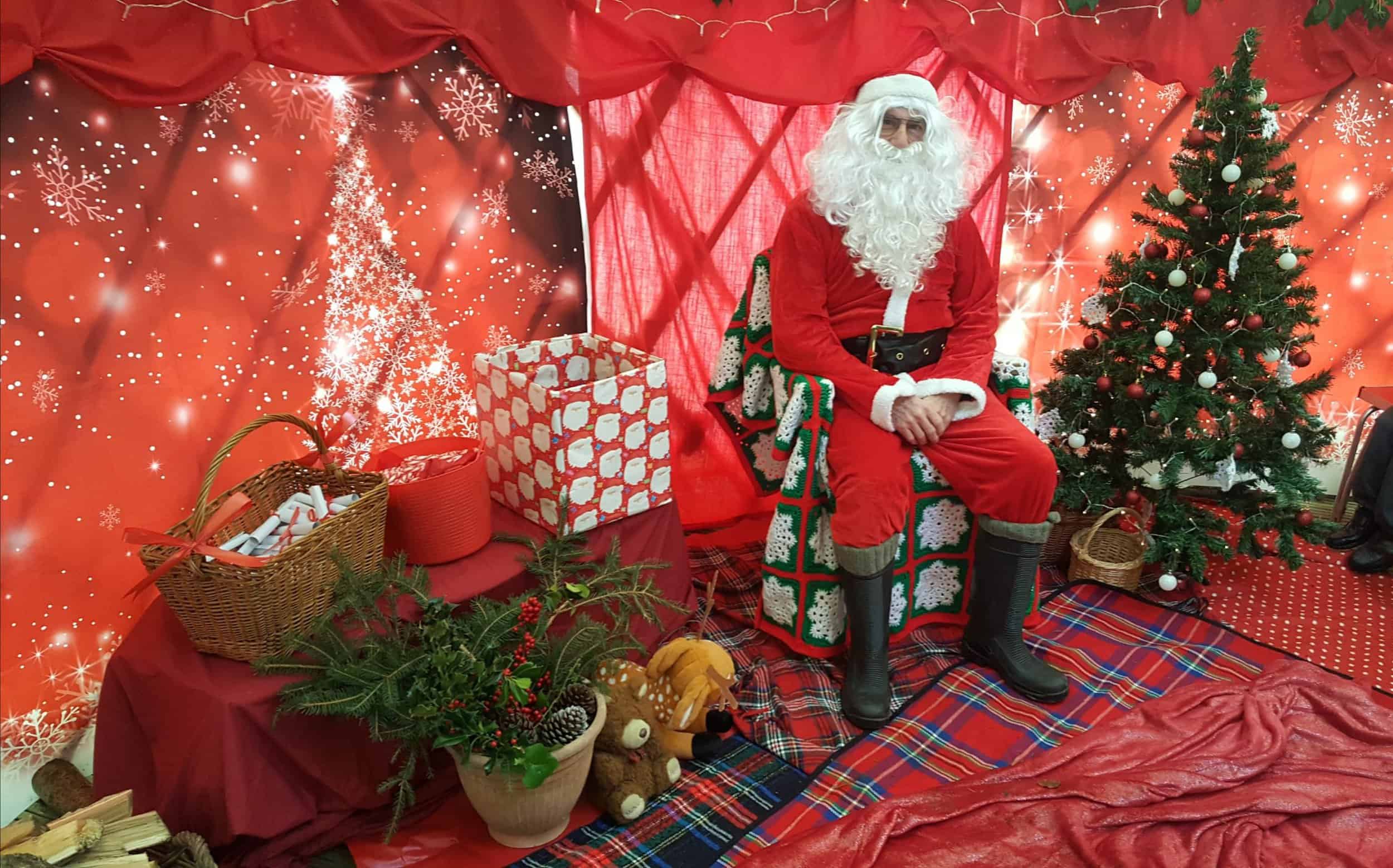 santas winter woodland