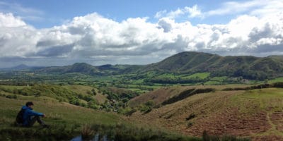 walking shropshire hills