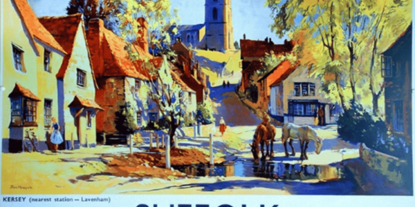 art history postcard