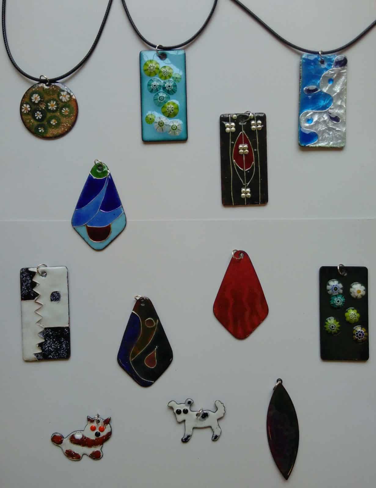 Toni Peers enamelling