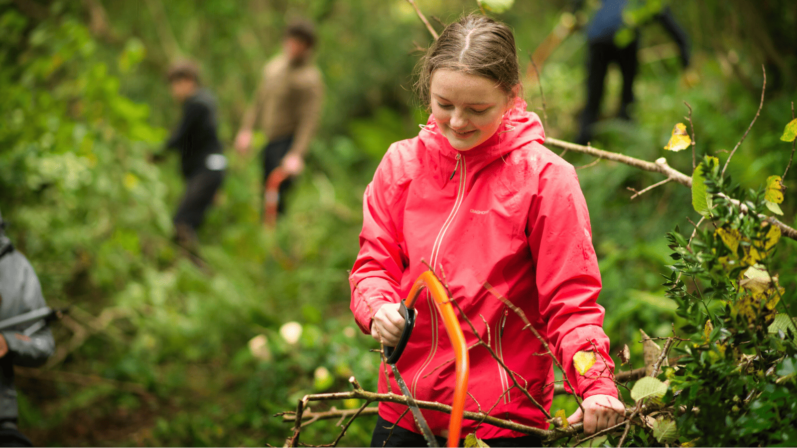 conservation task at slapton ley