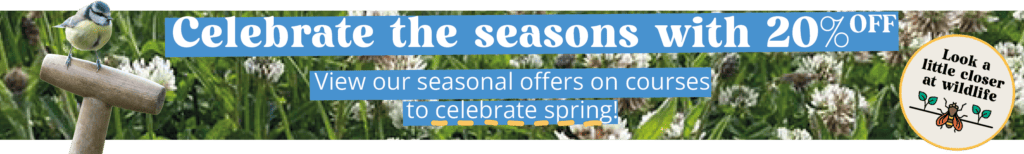 20% off biodiversity courses