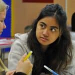 students in a classroom