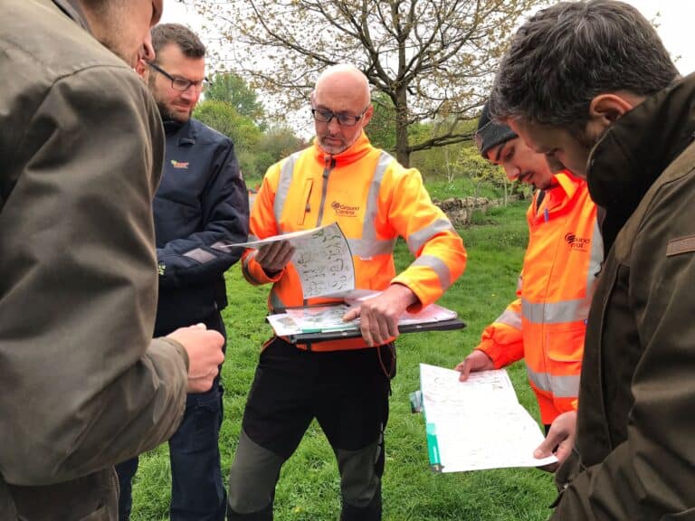 Ground Control taking part in some bespoke training developed for their group.