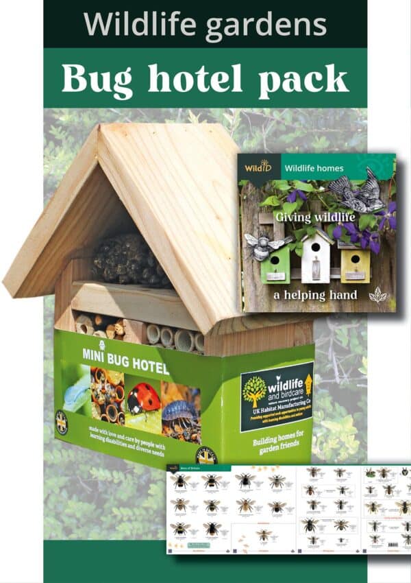 bug hotel wildlife gardens gift pack