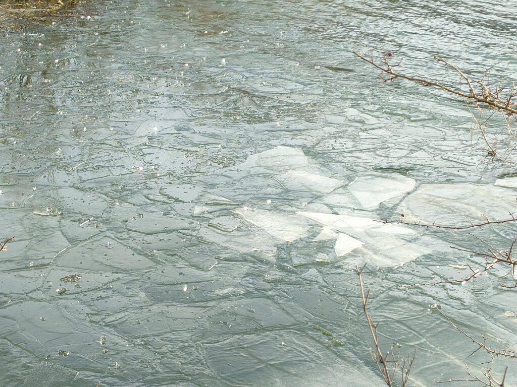 Carsington Water ice