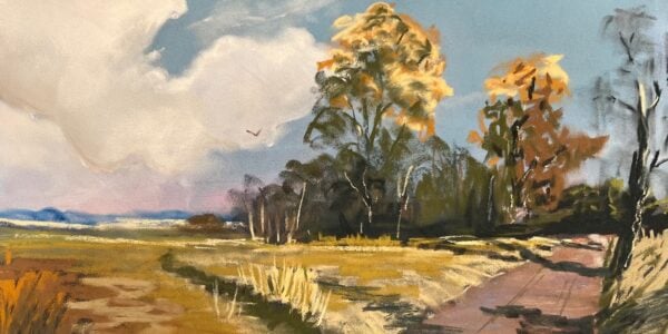 pastel landscapes drawing Issy Coe
