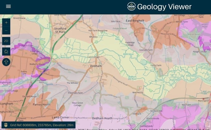 BGS Geology viewer
