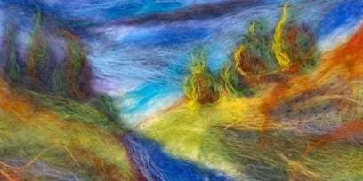 A felt image