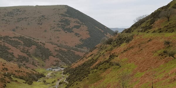 A view from the top of carding mill valley, Shropshire