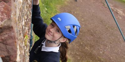 rock climbing