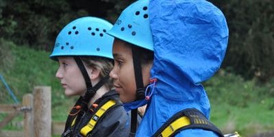 secondary students ready for an activity