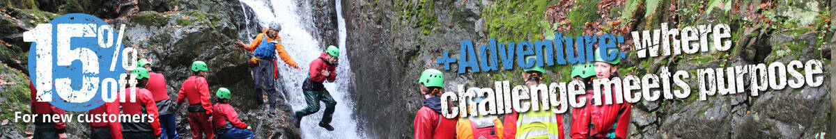 +Adventure: Where challenge meets purpose 15% off