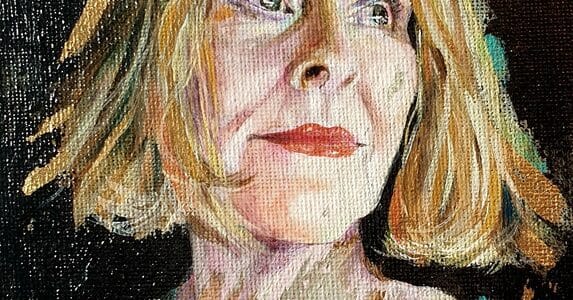 A portrait painting of a woman - Mastering Acrylic Portraits